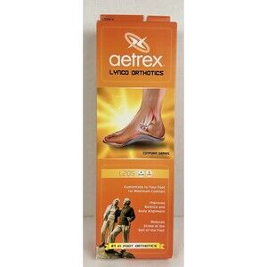 Aetrex L205 Lynco Orthotic Conform Series Beige Men's Size 14 New